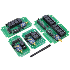 Long Range Wireless Relay Controller with 5 or 10 Amp Relays